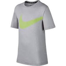 Nike Breathe Top SS L Grey/whi